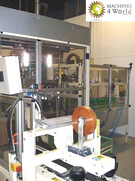 AL00150911- Complete bagging line for stabilo pack, stand up bag + Metal detector + cartoning line