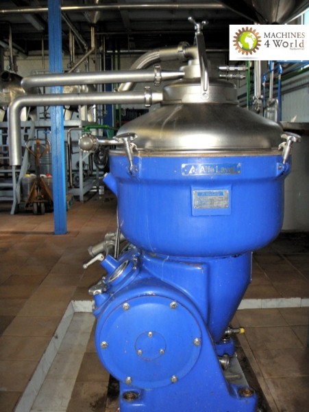 AL00160911-ALFA LAVAL ALFA LAVAL Centrifugal for Olive Oil refinery