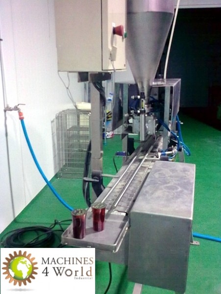 AL0040911-Filling and dosing machine for dense products.