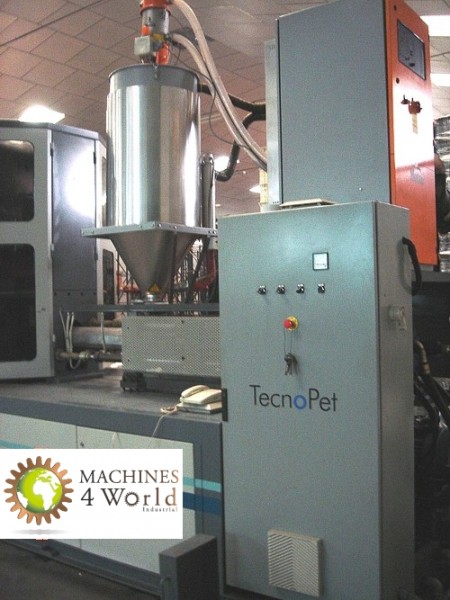 AL0380911- Luxber tin-63117 Integral Inyection and Blowing machine for  1-5 litres bottles with molds for olive oil bottles