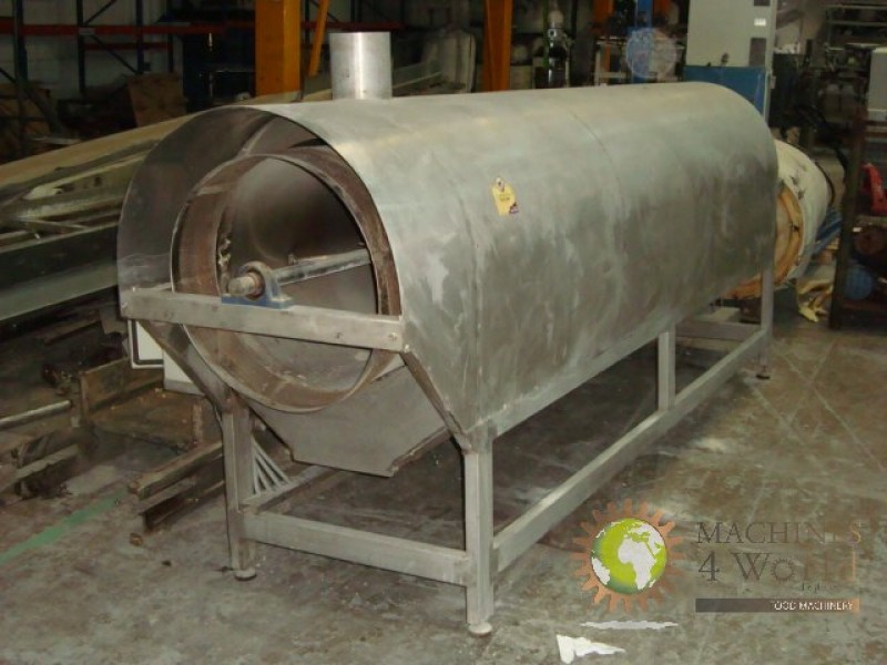 Rotary toaster barrel gas stainless steel