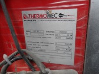 Calefactor a gasoil para nave industrial Thermomec con quemador Domusa