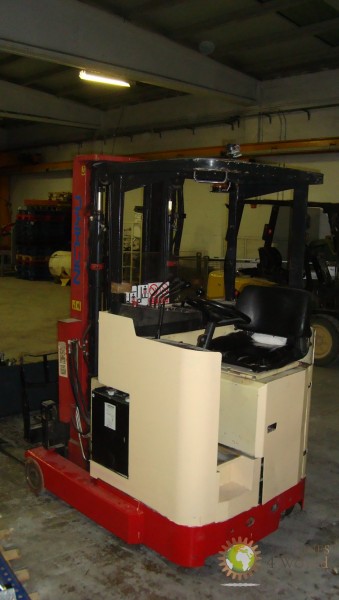 Sit-on reach electric forklift  Nichiyu FBRFW15-SB50-500M