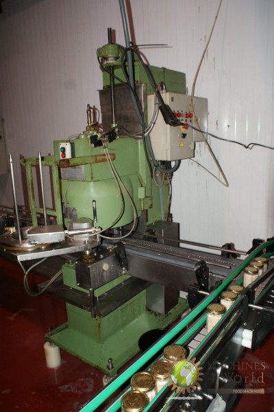 SEAMER AUTOMATIC OF CANS ROUNDED FOR FOOD RUIBUS