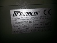 Pantograph copier for Aluminum Rinaldi Copia 380 S