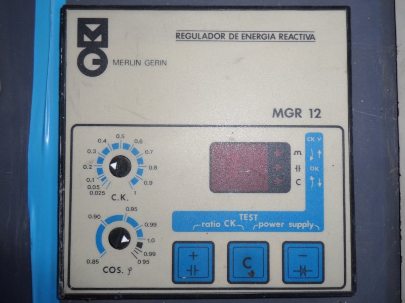 Cuadros elctricos de regulacin de potencia reactiva