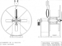 мотальщик Segura Llunell DVM 5 PE 1000 Kg.