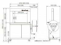 Empaquetadora flejadora automtica Strapack AQ-7