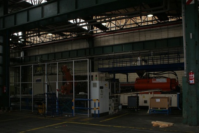 Injection moulding machine Sandretto 1500 ton