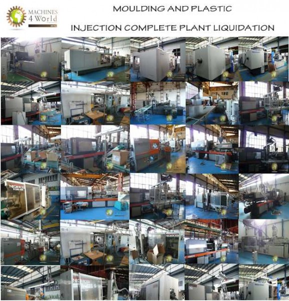 PLASTIC INJECTION COMPLETE PLANT LIQUIDATION