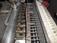 Máquina inyectora para la formación de barritas sólidas, inyección de pasta