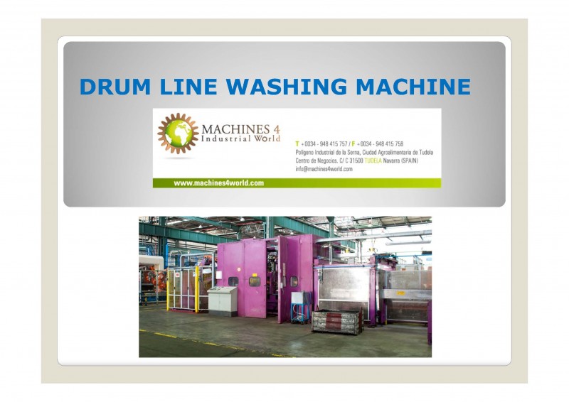 ML0401011-WASHING MACHINE DRUMS PRODUCTION LINE