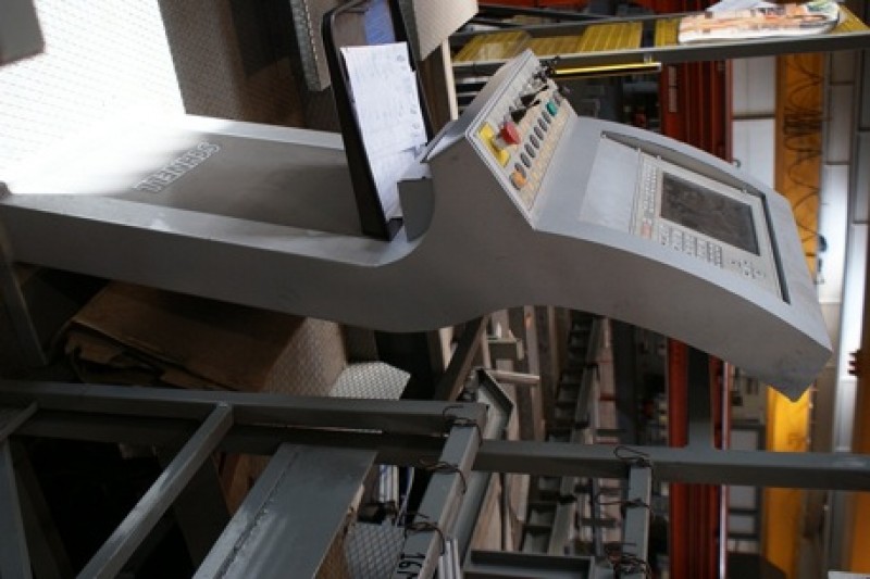 SL SHEAR-LINE 500 BY SCHNELL ROBOMASTER MEGAGENIUS CGS 500 GUILLOTINE ANLAGE FR DIE HERSTELLUNG UND BIEGEN VON EISEN BASIERTEN SPULE