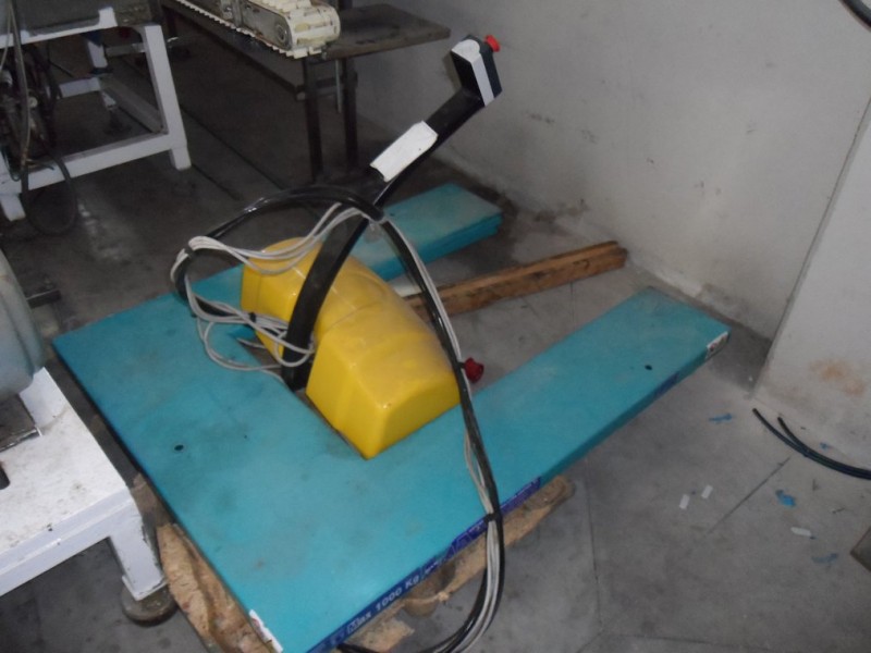 Plataformas extraplanas SMA-U de 1000 kg para elevacin pallets