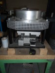 Pneumatic press for metalwork