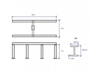 5 Ton Carroponte. KONECRANES 2007, 10 m di lunghezza