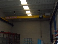 5 Ton-Brcke Crane. KONECRANES 2007, 10 m Lnge