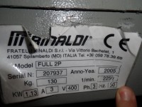 Taladradora doble Rinaldi Full 2P