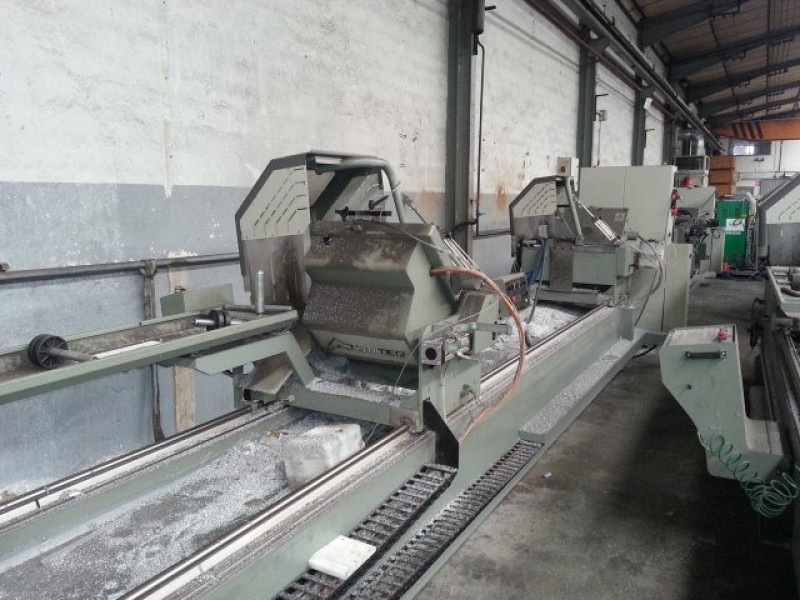 Double head cutting machine for aluminum Emmegi Start Line New 450 TU/5