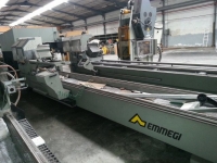 Double head cutting machine for aluminum Emmegi START LUNA 450 TU/5